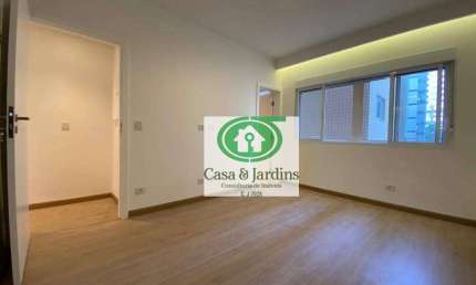 Apartamento Frente ao Mar /Gonzaga- 3 dormitorios (1 suite) + Qto e WC empregada - Santos/SP