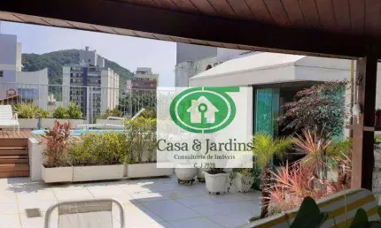 Cobertura com 2 dormitórios à venda, 200 m² por R$ 900.000,00 - Jardim Las Palmas - Guarujá/SP