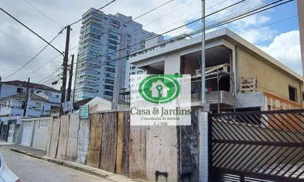 Casa com 3 dormitórios à venda, 115 m² por R$ 850.000,00 - Embaré - Santos/SP