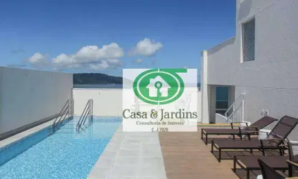 Apartamento duplex 2 dormitórios à venda, 87 m² por r$ 681.400 - josé menino - santos/sp
