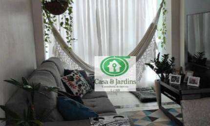 Apartamento  2 dormitórios à venda, 64 m² por R$ 570.000 - Campo Grande - Santos/SP