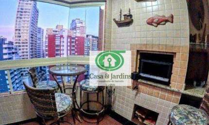 Apartamento com 3 dormitórios à venda, 112 m² por R$ 885.000,00 - Canto do Forte - Praia Grande/SP