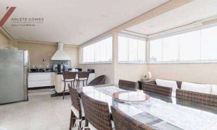 Cobertura com 2 dormitórios à venda, 146 m² por R$ 879.000,00 - Vila Guiomar - Santo André/SP