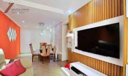 Apartamento com 2 dormitórios à venda, 64 m² por R$ 290.000,00 - Jardim Utinga - Santo André/SP