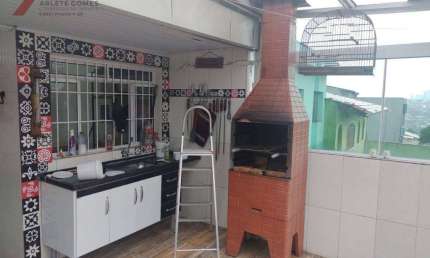 Sobrado com 6 dormitórios à venda, 200 m² por R$ 657.000,00 - Utinga - Santo André/SP