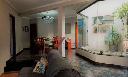 Casa com 3 dormitórios à venda, 251 m² por R$ 1.600.000,00 - Vila Assunção - Santo André/SP