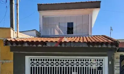 Sobrado com 3 dormitórios à venda, 180 m² por R$ 450.000,00 - Jardim Vila Rica - Santo André/SP