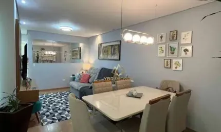 Apartamento com 3 dormitórios à venda, 75 m² por r$ 499.000,00 - vila valparaíso - santo andré/sp