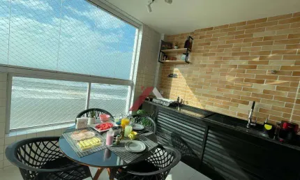 Apartamento com 2 dormitórios à venda, 77 m² por R$ 619.000,00 - Vila Atlântica - Mongaguá/SP