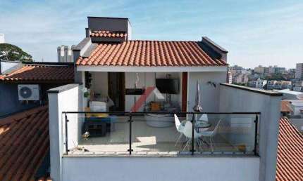 Sobrado com 2 dormitórios à venda, 130 m² por R$ 680.000,00 - Campestre - Santo André/SP