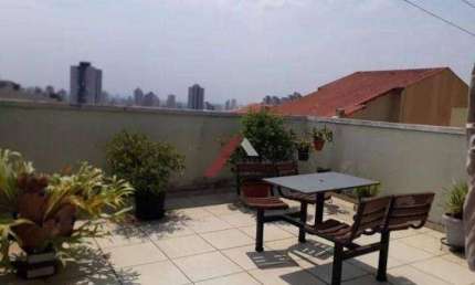 Cobertura com 2 dormitórios à venda, 125 m² por R$ 530.000,00 - Paraíso - Santo André/SP