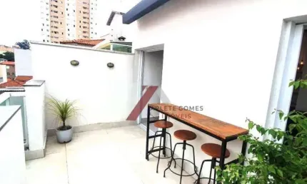 Cobertura com 2 dormitórios à venda, 110 m² por R$ 650.000,00 - Vila Alpina - Santo André/SP