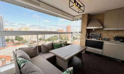 Apartamento com 4 dormitórios à venda, 139 m² por R$ 1.611.000,00 - Jardim - Santo André/SP