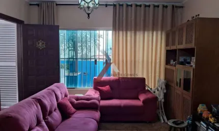 Sobrado com 3 dormitórios à venda, 138 m² por R$ 480.000,00 - Jardim Ocara - Santo André/SP