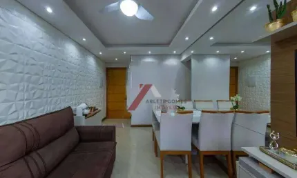 Apartamento com 2 dormitórios à venda, 55 m² por r$ 318.000,00 - vila alpina - são paulo/sp