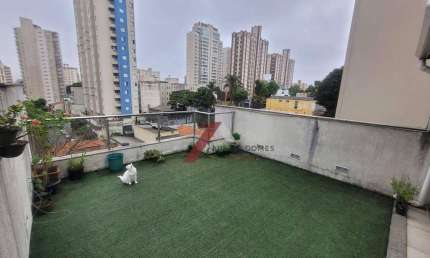 Cobertura com 2 dormitórios à venda, 90 m² por R$ 600.000,00 - Centro - Santo André/SP
