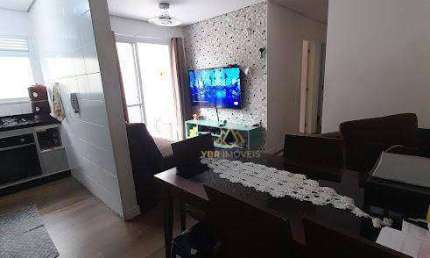 Apartamento com 3 dormitórios à venda, 87 m² por R$ 477.000,00 - Parque São Vicente - Mauá/SP