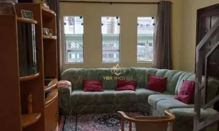 Sobrado com 3 dormitórios à venda, 256 m² por R$ 600.000,00 - Jardim Las Vegas - Santo André/SP
