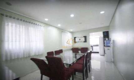 Sobrado com 4 dormitórios à venda, 302 m² por R$ 855.000,00 - Parque São Vicente - Mauá/SP
