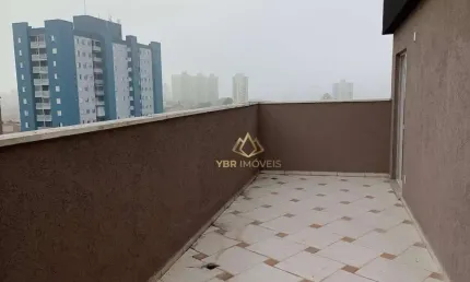 Cobertura com 3 dormitórios à venda, 106 m² por R$ 420.000,00 - Jardim Jamaica - Santo André/SP