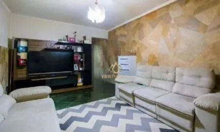 Sobrado com 3 dormitórios à venda, 276 m² por R$ 560.000,00 - Vila Scarpelli - Santo André/SP