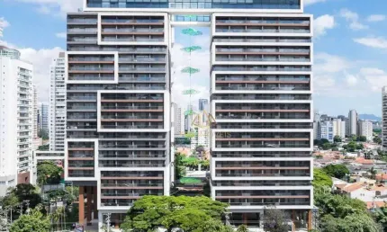Apartamento com 1 dormitório à venda, 43 m² por R$ 800.000,00 - Brooklin Paulista - São Paulo/SP