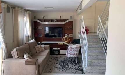 Sobrado com 3 dormitórios à venda, 147 m² por R$ 695.000,00 - Vila Assunção - Santo André/SP