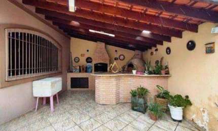 Sobrado com 3 dormitórios à venda, 180 m² por R$ 689.000,00 - Vila Valparaíso - Santo André/SP