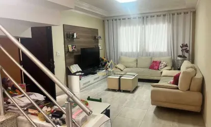 Sobrado com 3 dormitórios à venda, 167 m² por R$ 700.000,00 - Parque Oratório - Santo André/SP