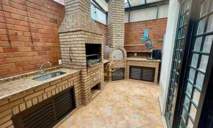 Sobrado com 3 dormitórios à venda, 130 m² por R$ 858.000,00 - Vila Metalúrgica - Santo André/SP