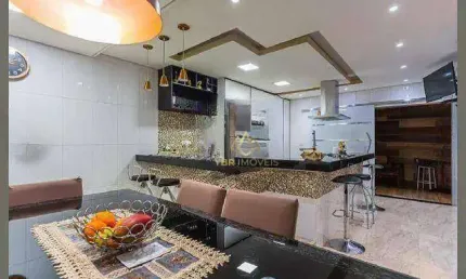 Sobrado com 3 dormitórios à venda, 242 m² por R$ 750.000 - Parque Marajoara - Santo André/SP