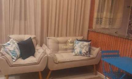 Apartamento com 2 dormitórios à venda, 50 m² por R$ 350.000,00 - Vila Guaraciaba - Santo André/SP