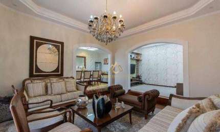 Sobrado com 4 dormitórios, 400 m² - venda por R$ 3.200.000,00 ou aluguel por R$ 19.117,00/mês - Vila Assunção - Santo André/SP