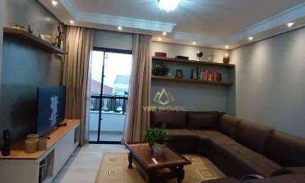 Apartamento com 3 dormitórios à venda, 90 m² por R$ 720.000 - Vila Curuçá - Santo André/SP