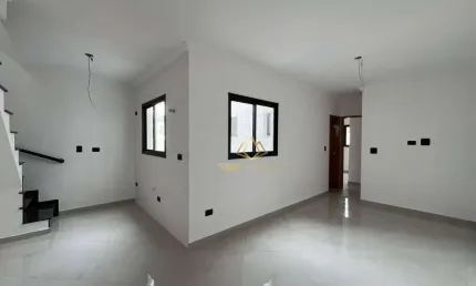 Cobertura com 2 dormitórios à venda, 106 m² por r$ 440.000,00 - jardim silvana - santo andré/sp