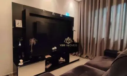 Sobrado com 3 dormitórios à venda, 86 m² por R$ 480.000 - Vila Camilópolis - Santo André/SP