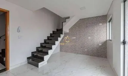 Cobertura com 2 dormitórios à venda, 91 m² por r$ 470.000,00 - vila scarpelli - santo andré/sp