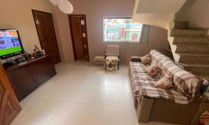 Sobrado com 3 dormitórios à venda, 223 m² por R$ 742.000,00 - Jardim Guarará - Santo André/SP