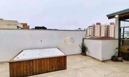 Cobertura com 3 dormitórios à venda, 164 m² por R$ 850.000,00 - Paraíso - Santo André/SP