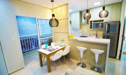 Apartamento com 2 dormitórios à venda, 54 m² por R$ 417.478 - Utinga - Santo André/SP