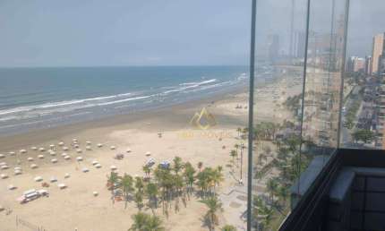 Apartamento com 3 dormitórios, 110 m² - venda por R$ 680.000,00 ou aluguel por R$ 5.175,00/mês - Tupi - Praia Grande/SP