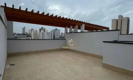 Cobertura com 2 dormitórios à venda, 47 m² por r$ 409.000,00 - vila floresta - santo andré/sp