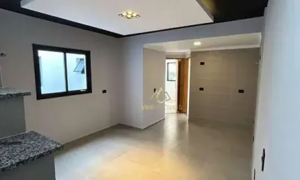 Apartamento com 2 dormitórios à venda, 43 m² por R$ 348.740,00 - Vila Scarpelli - Santo André/SP
