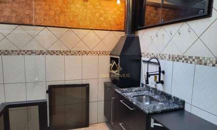 Sobrado em condomínio fechado com 3 dormitórios à venda, 135 m² por R$ 780.000 - Nova Petrópolis - São Bernardo do Campo/SP