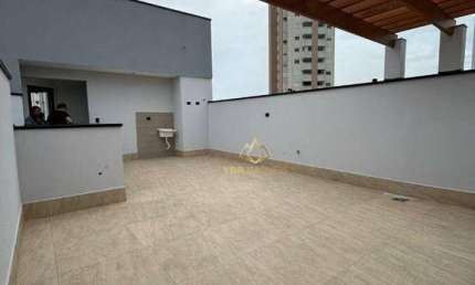 Cobertura com 2 dormitórios à venda, 53 m² por R$ 518.340,00 - Vila Scarpelli - Santo André/SP