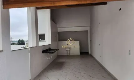 Cobertura com 3 dormitórios à venda, 146 m² por R$ 900.000 - Campestre - Santo André/SP
