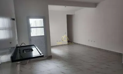 Apartamento com 2 dormitórios à venda, 47 m² por R$ 370.000 - Vila Valparaíso - Santo André/SP