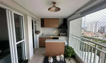 Apartamento com 3 dormitórios à venda, 95 m² por R$ 1.000.000 - Jardim Chácara Inglesa - São Bernardo do Campo/SP