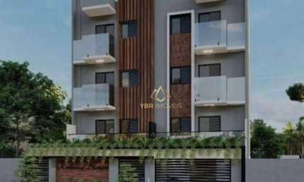 Cobertura com 2 dormitórios à venda, 90 m² por R$ 720.800,00 - Campestre - Santo André/SP
