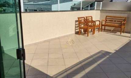 Cobertura com 2 dormitórios à venda, 111 m² por R$ 593.600 - Vila Camilópolis - Santo André/SP